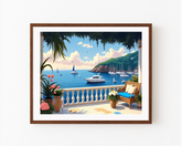 Paint by Numbers Kit – House by the Beach Landscape